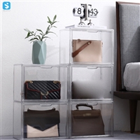 Bag sorting display box